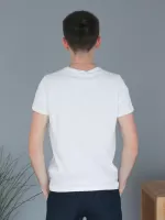 футболка JP 4737-2-1 белый  m-2xl M