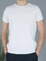 футболка JP 4737-2-1 белый  m-2xl M