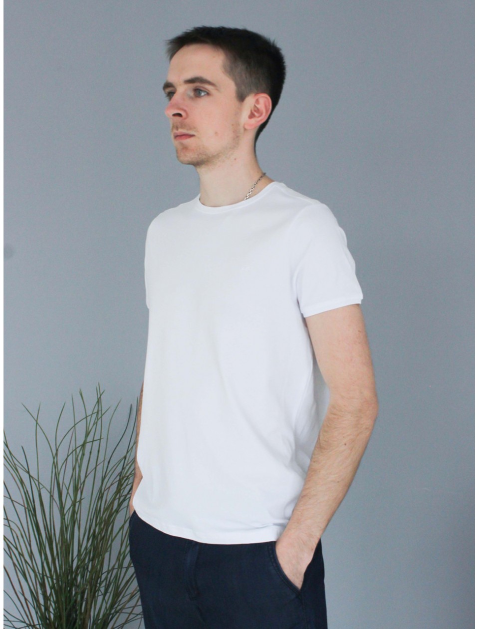 футболка JP 4737-2-1 белый  m-2xl M