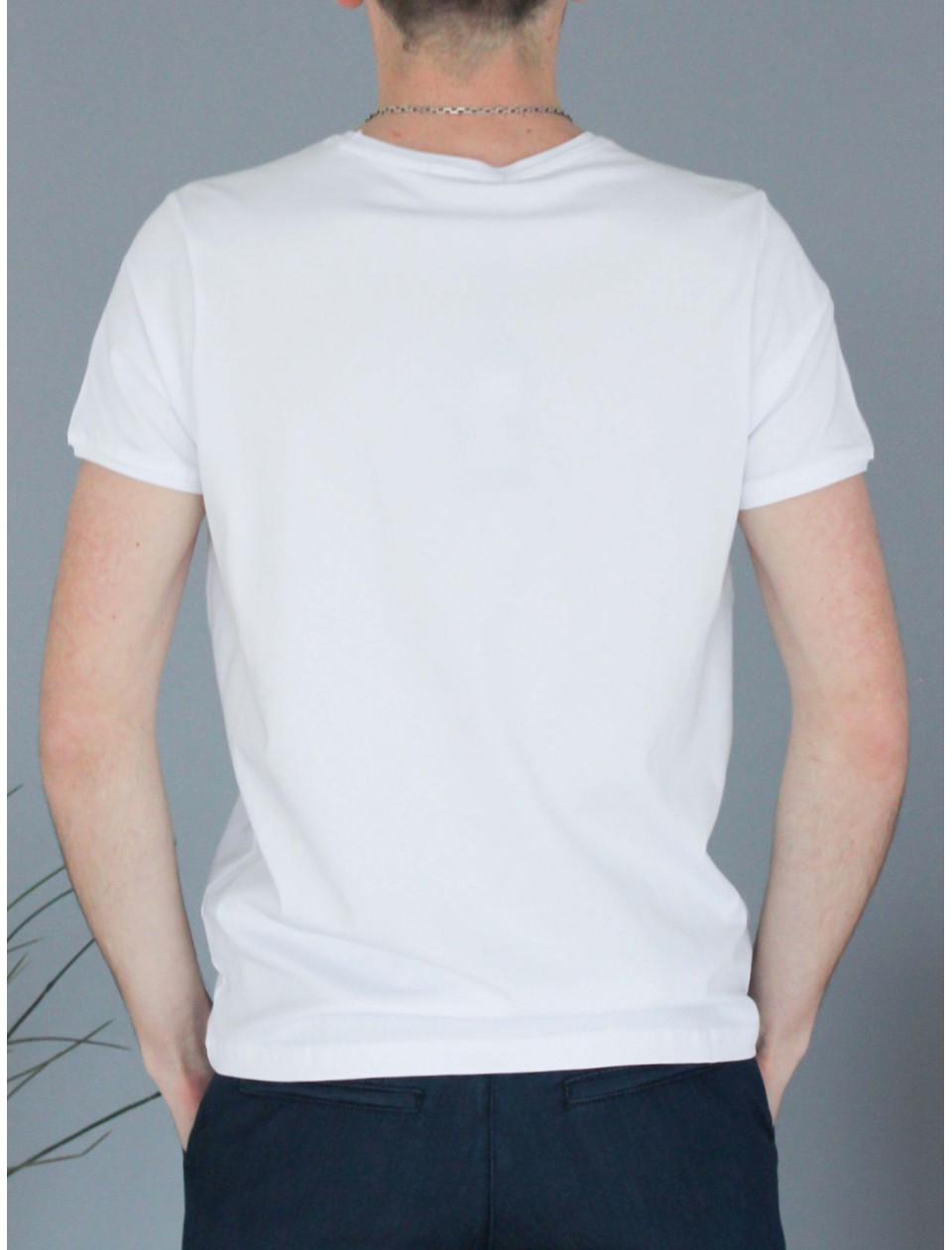 футболка JP 4737-2-1 белый  m-2xl M