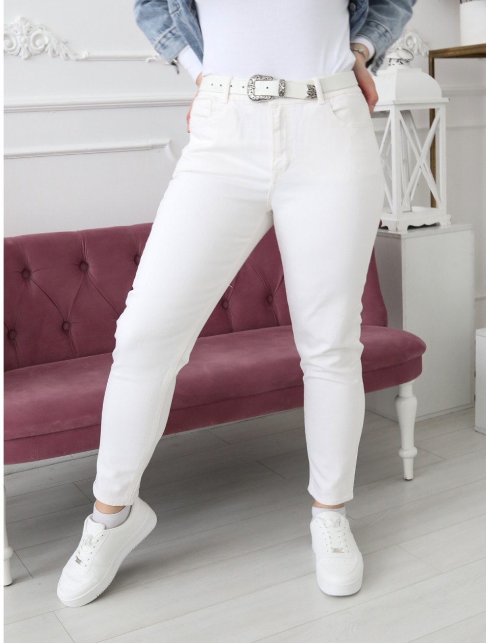 джинсы Re+ 8389 молочн МОМ стр 25-29 рмн Ж