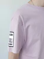 футболка MCS Ghostman 09-2 гр/роз+смайл s-xl M