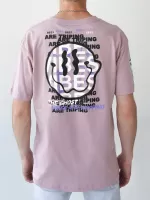 футболка MCS Ghostman 09-2 гр/роз+смайл s-xl M