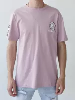 футболка MCS Ghostman 09-2 гр/роз+смайл s-xl M