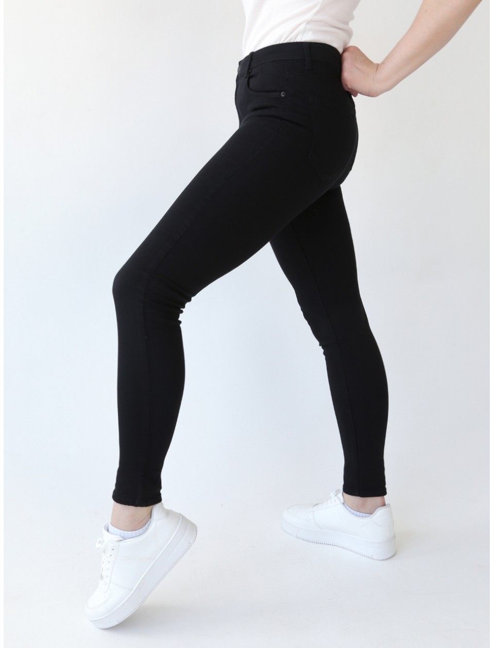 джинсы Re+ 8237 черный  америк  25-30 Ж
