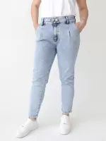 джинсы ANG 2535-789 св/син-защ+заст кон/ф 25-30 Ж