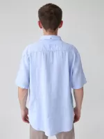рубашка к/р JP 7630-0-3 голубой m-2xl M