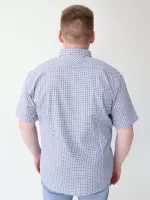 рубашка к/р JP 7623-0-1 белXт/син жат m-2xl M