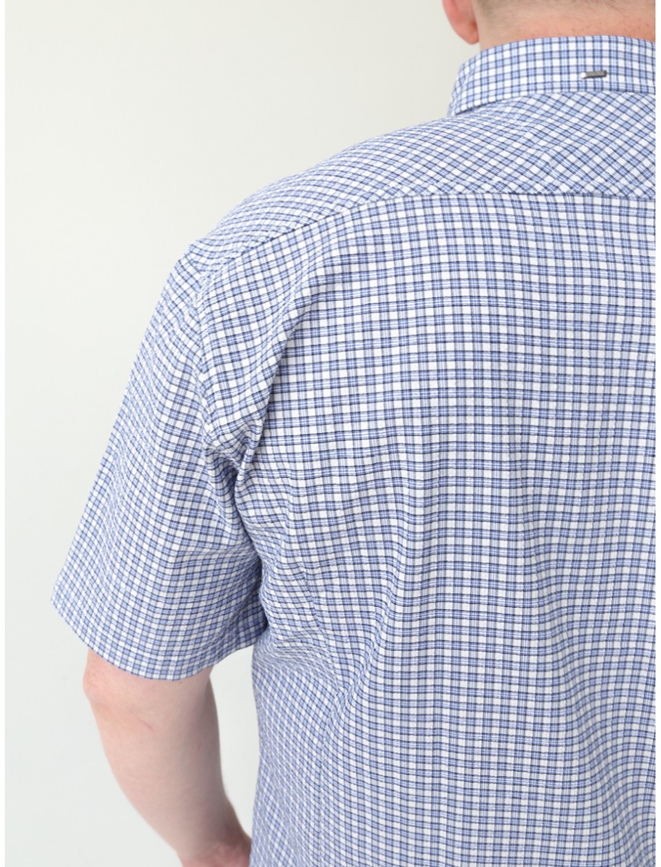 рубашка к/р JP 7623-0-1 белXт/син жат m-2xl M