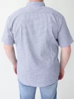 рубашка к/р JP 7623-0-1 белXт/син жат m-2xl M
