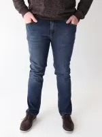 джинсы бт УУР Zanot 7136-B т/си-син слм 36-42рмМ 