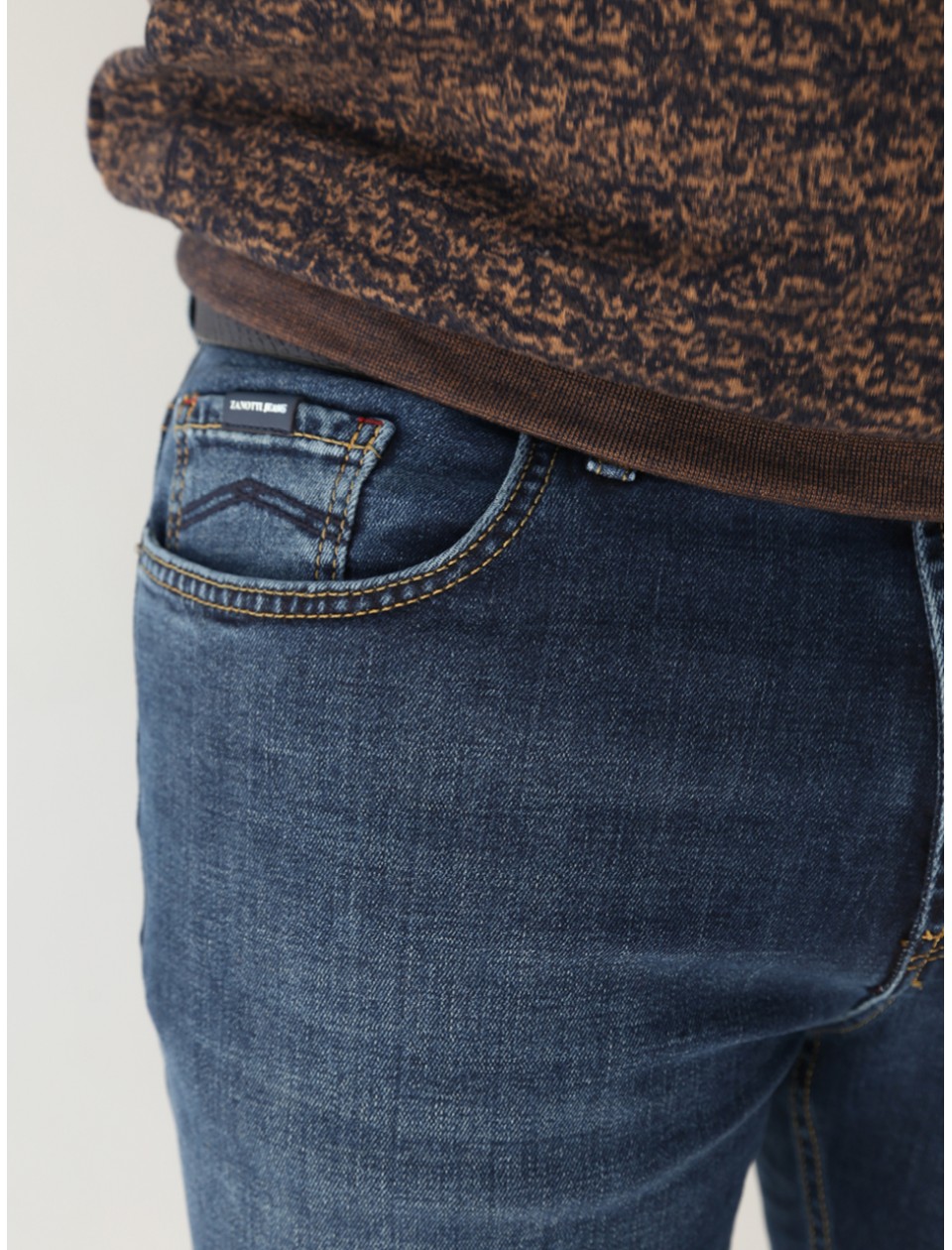 джинсы бт УУР Zanot 7136-B т/си-син слм 36-42рмМ 