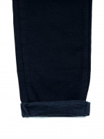 Джинсы женские утепленные МОМ черные 25-30  2439-769