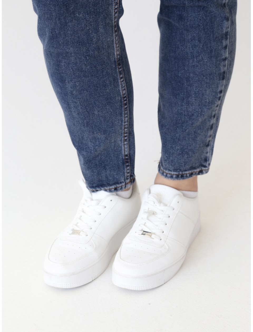 джинсы бт/ Crcpt 1013-1 гр/син-вар МОМ 28-32 рмнЖ