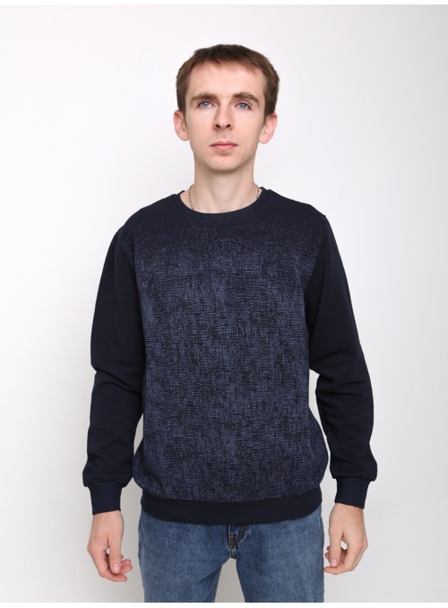 толстовка MCS 8032-2 т/синVгол M-2xl M