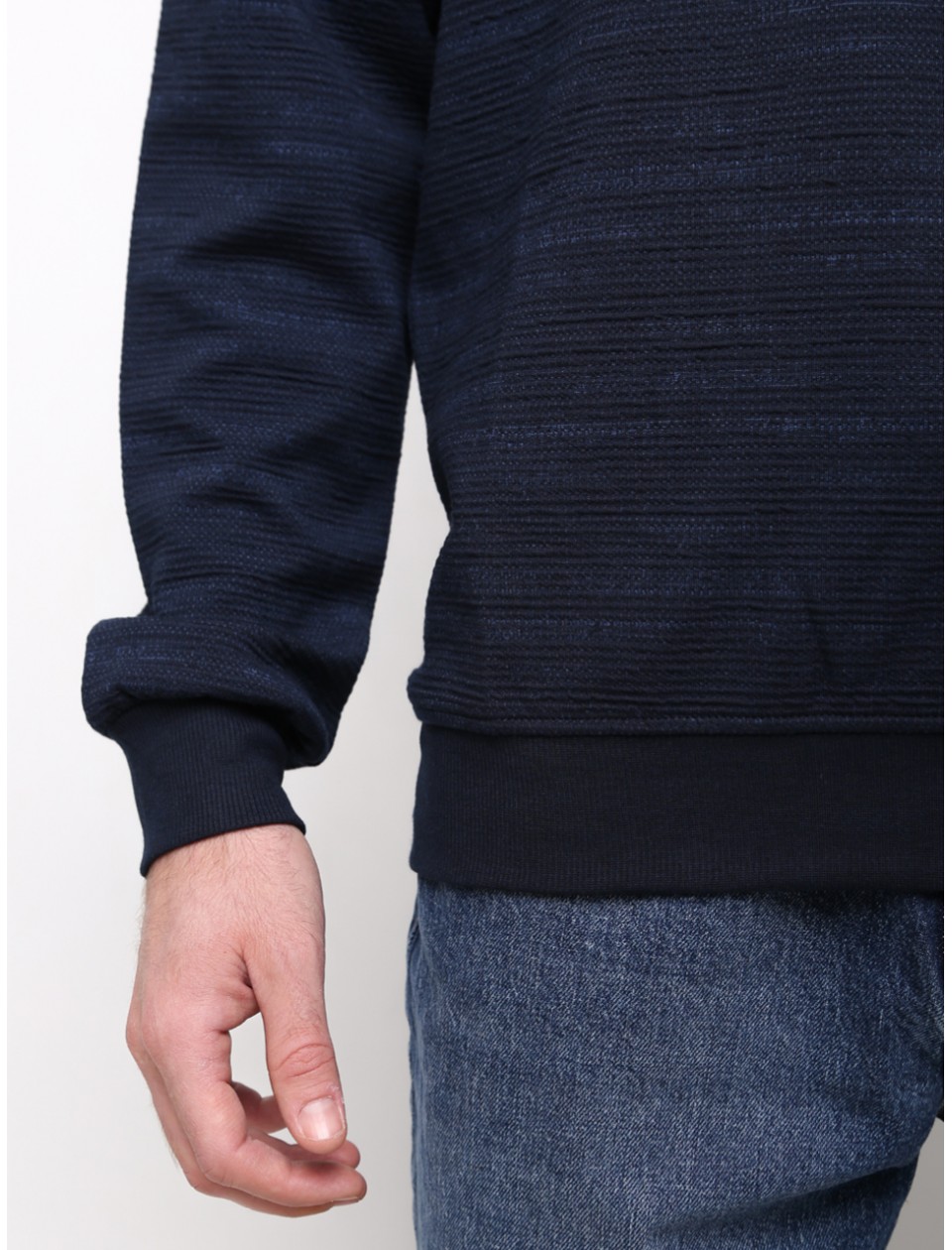 толстовка MCS 8011 т/син-син M-2xl M