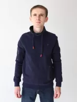 толстовка MCS 917-1 т/син хомХ  L-3xl M