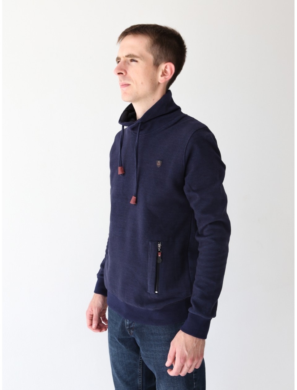 толстовка MCS 917-1 т/син хомХ  L-3xl M