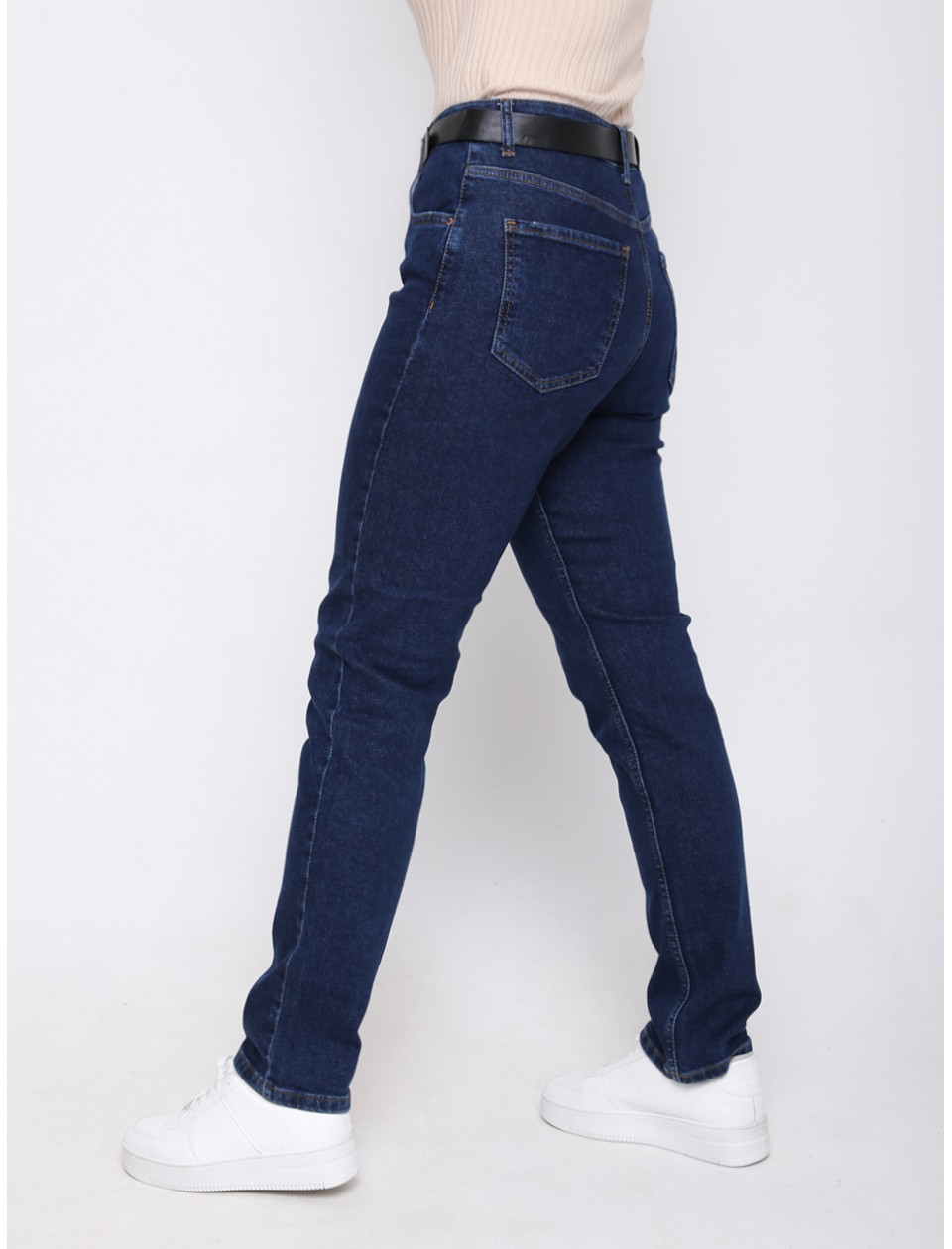джинсы ANG Rich1 2687-810 син МОМ 25-30рм Ж