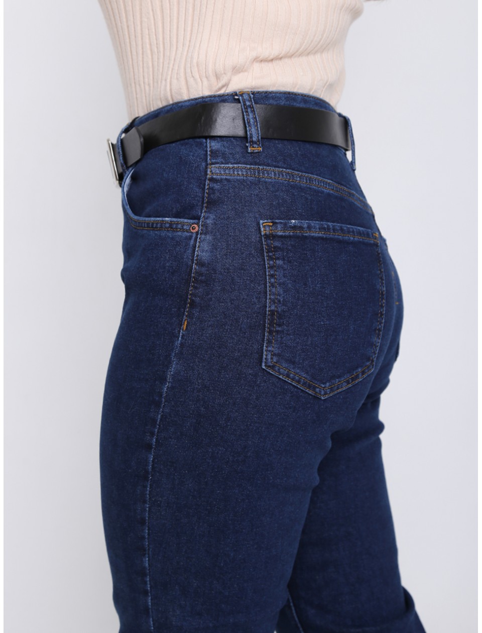 джинсы ANG Rich1 2687-810 син МОМ 25-30рм Ж