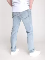 Джинси чоловічі світлі варені прямі 32-38 682-345