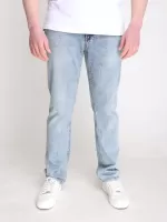 Джинси чоловічі світлі варені прямі 32-38 682-345
