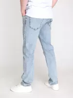 Джинси чоловічі світлі варені прямі 32-38 682-345