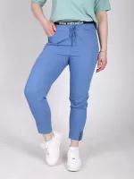 штани S-li Est 1074-4 сині+куліс MOM 36-42 Ж