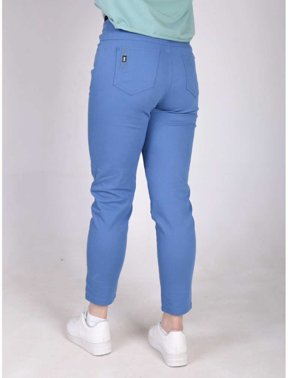 штани S-li Est 1074-4 сині+куліс MOM 36-42 Ж