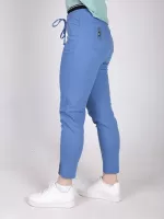 штани S-li Est 1074-4 сині+куліс MOM 36-42 Ж