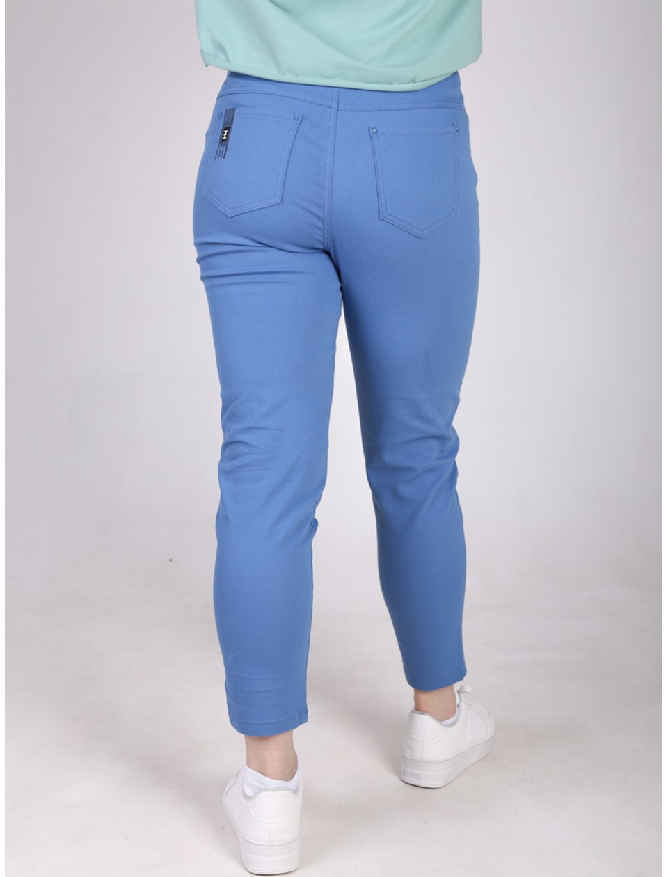 штани S-li Est 1074-4 сині+куліс MOM 36-42 Ж
