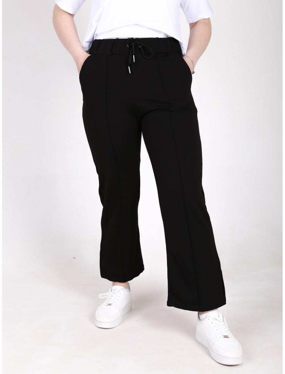 сп/штани Pakko 1330-1 чорн прямі  s-xl Ж