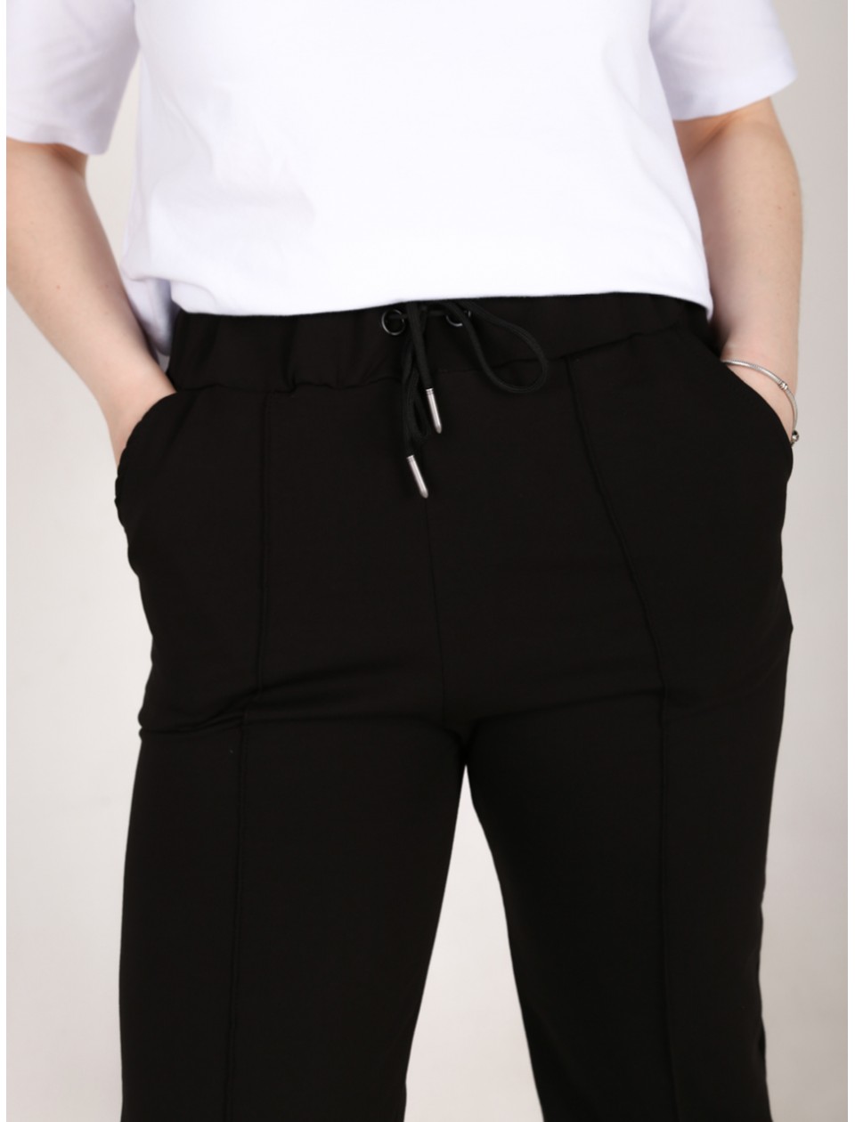 сп/штани Pakko 1330-1 чорн прямі  s-xl Ж