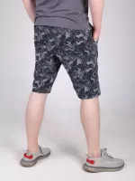 капрі Wise 2336-1 сірий+чор/листя 30-38 рмн Ч