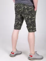 капрі Wise 2336-2 хакі+чор/листя 30-38 рмн Ч