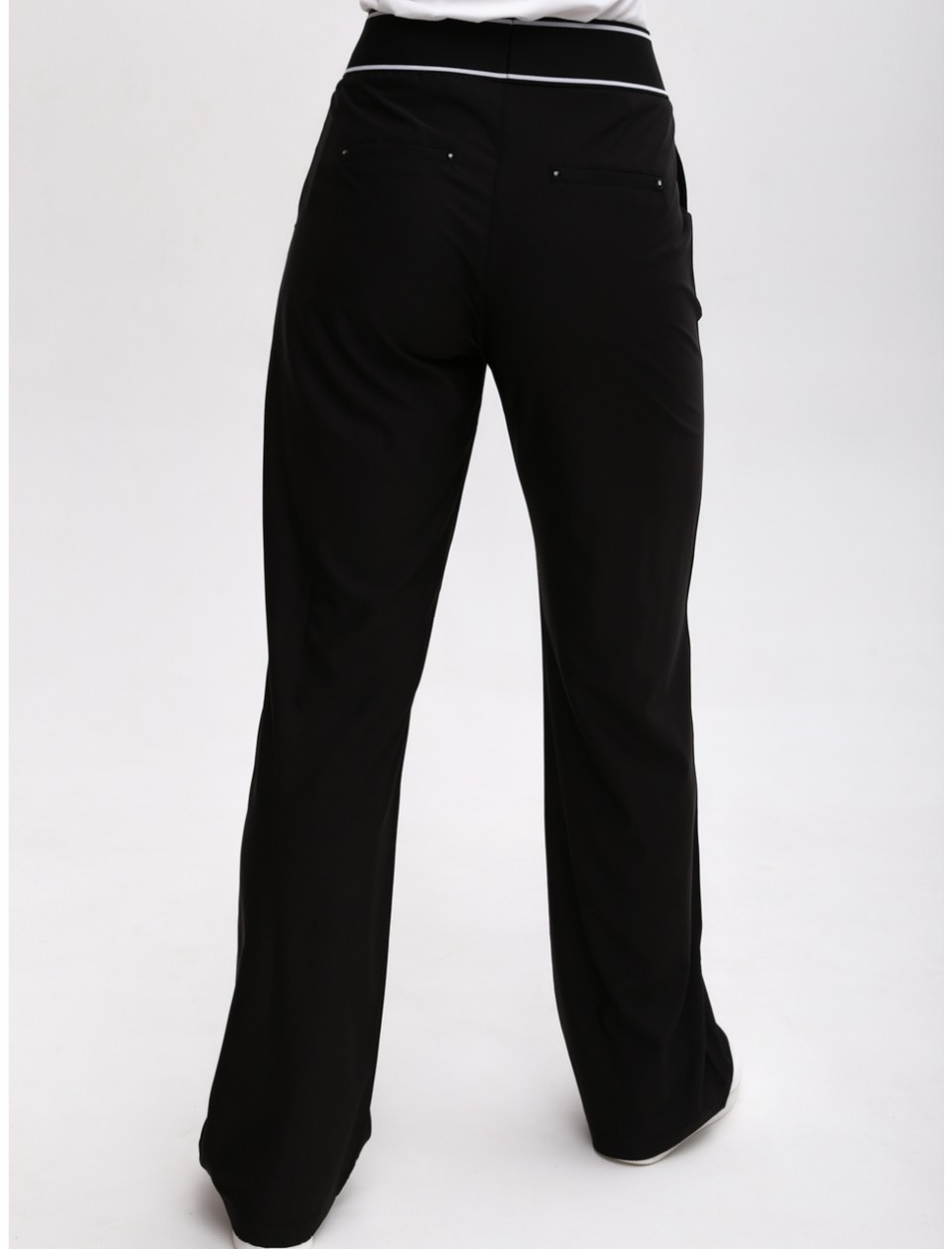 штани бт/ S-li Est 1106-B чорн  прм 42-48Ж