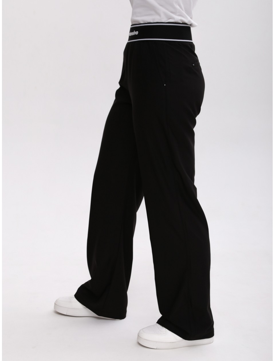 штани бт/ S-li Est 1106-B чорн  прм 42-48Ж