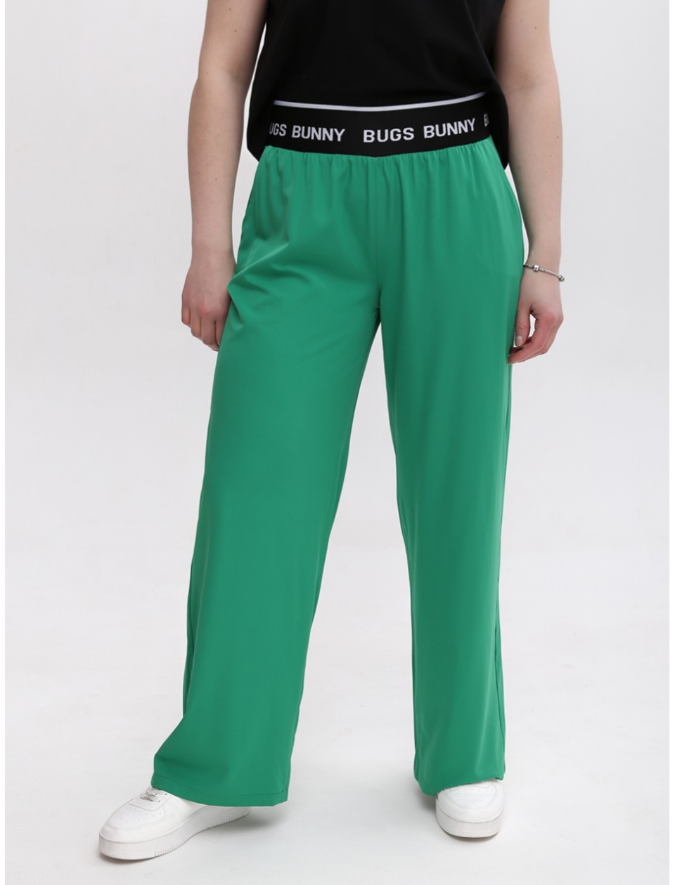 штани S-li Msnt 4326 зелен  прм 36-42Ж