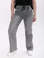 джинси S-li Ccnd 2028-1 сір прям+кул 26-29 Ж