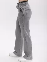 джинси S-li Ccnd 2028-1 сір прям+кул 26-29 Ж