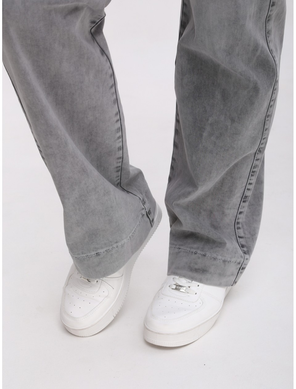 джинси S-li Ccnd 2028-1 сір прям+кул 26-29 Ж