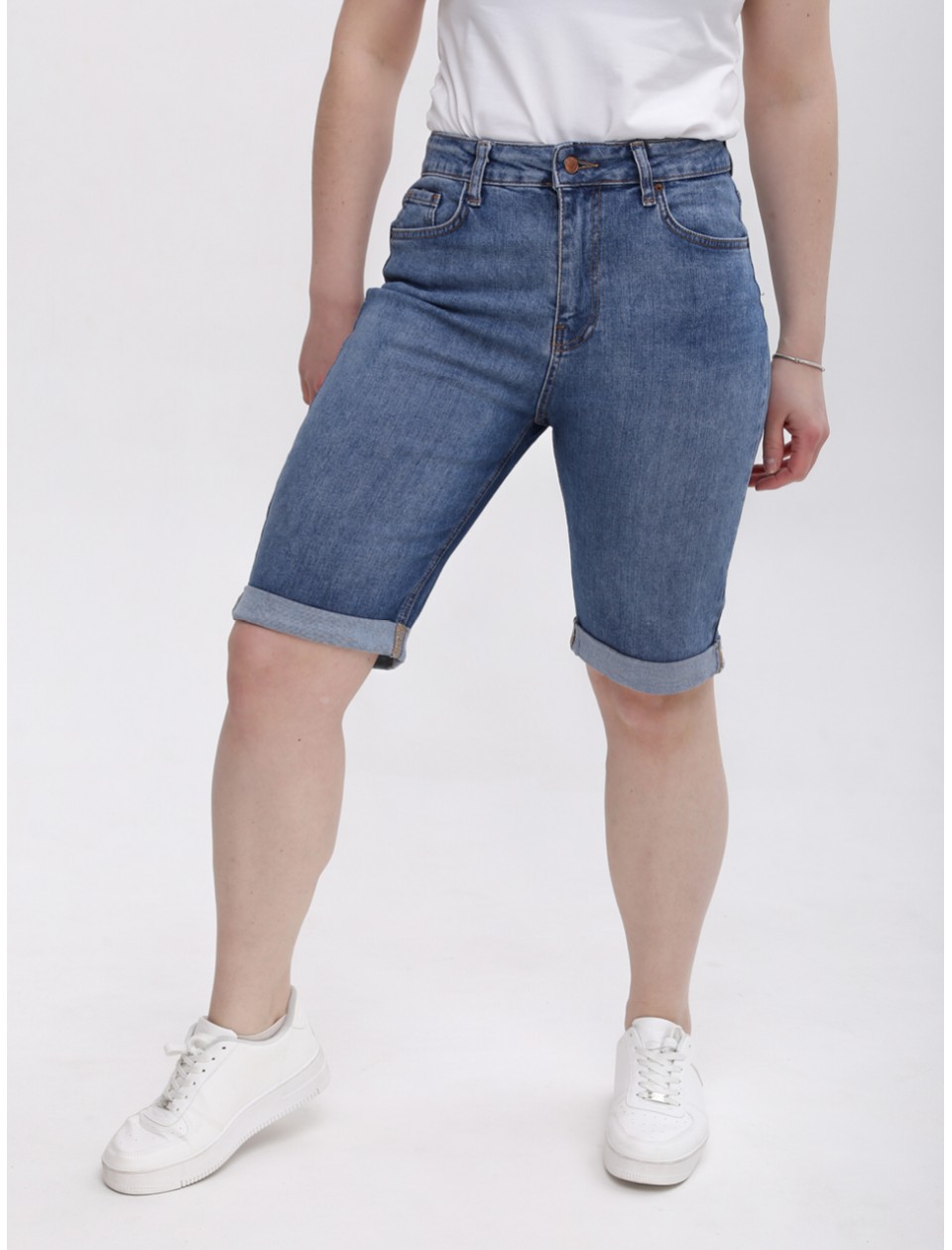 капрі бт Crcpt 4530-B син 30-34 Ж