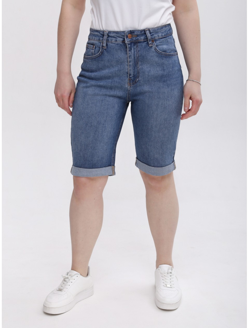 капрі бт Crcpt 4530-B син 30-34 Ж