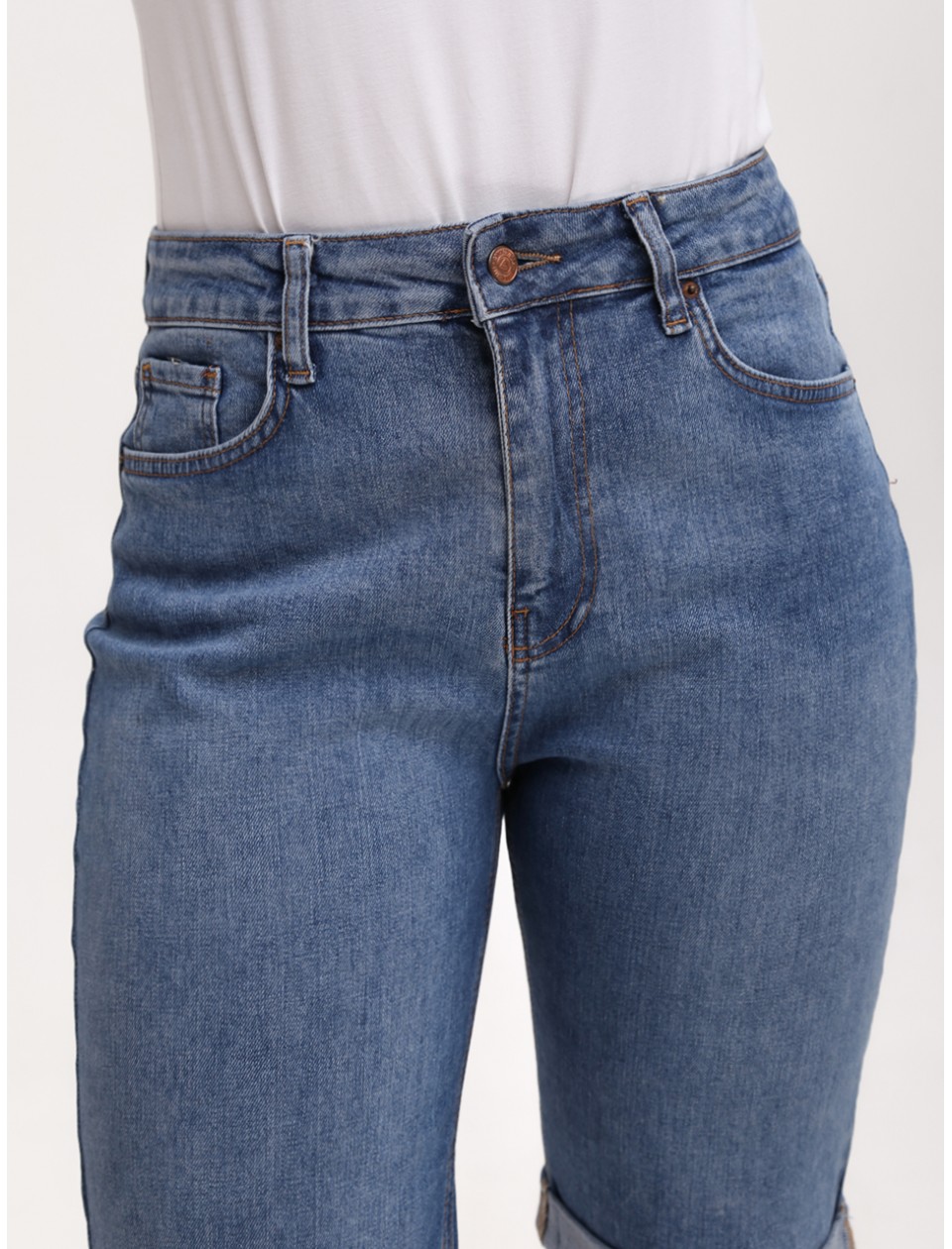 капрі бт Crcpt 4530-B син 30-34 Ж