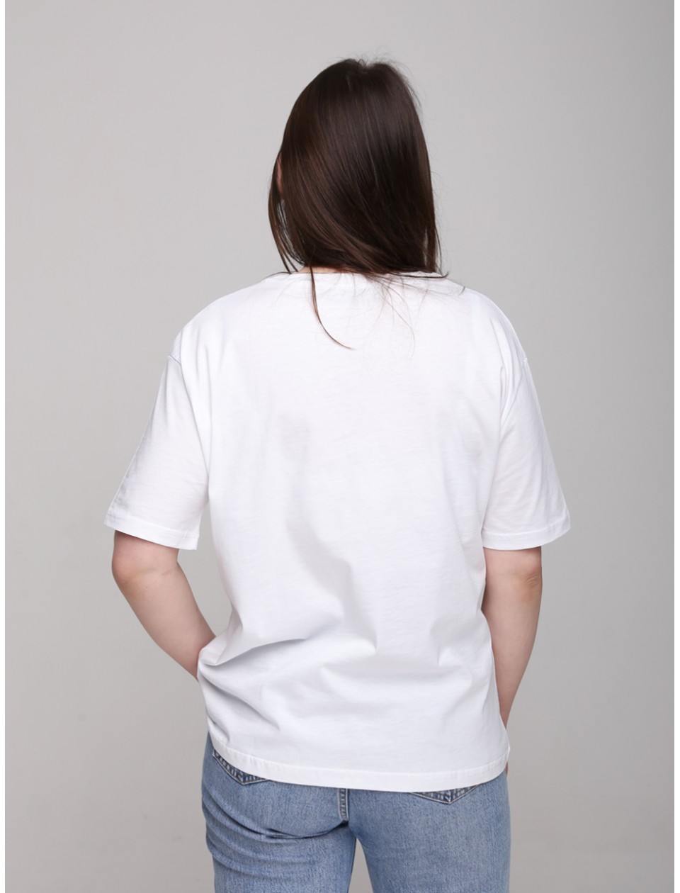 футболка Whitney 932-2-Т біл+зелен xs-l Ж