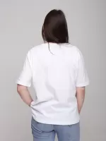 футболка Whitney 932-2-Т біл+зелен xs-l Ж