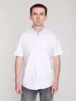 рубашка к/р JP BG 9508-2-1 бел. . . l-3xl M