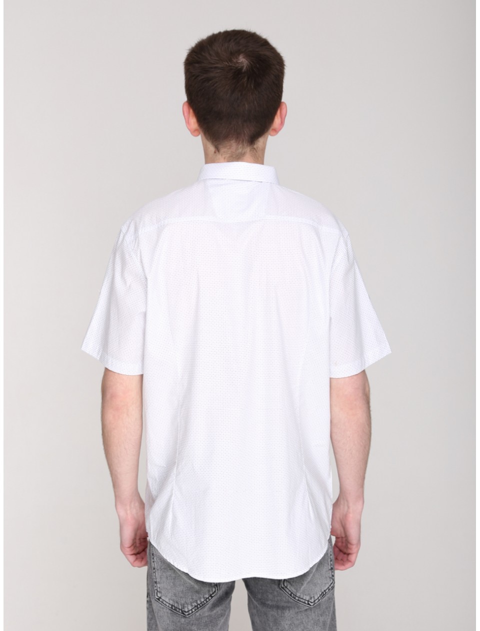 рубашка к/р JP BG 9508-2-1 бел. . . l-3xl M