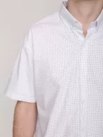 рубашка к/р JP BG 9508-2-1 бел. . . l-3xl M