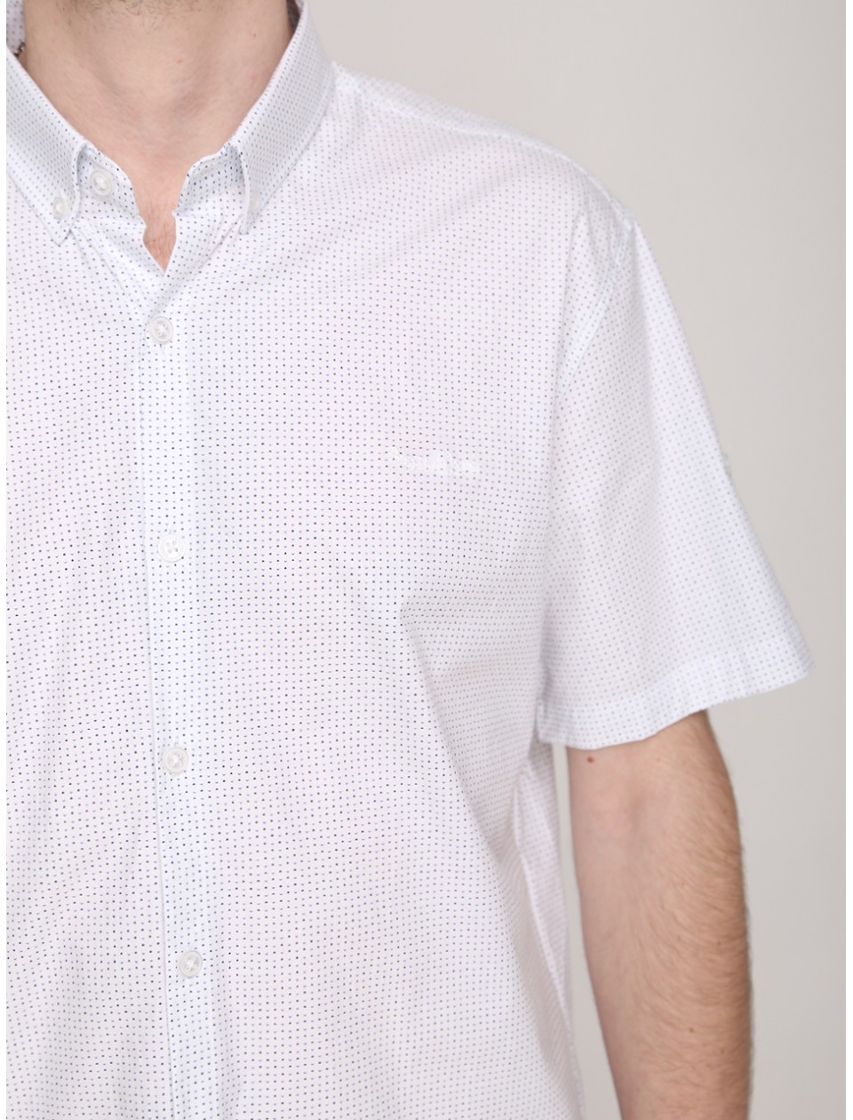 рубашка к/р JP BG 9508-2-1 бел. . . l-3xl M